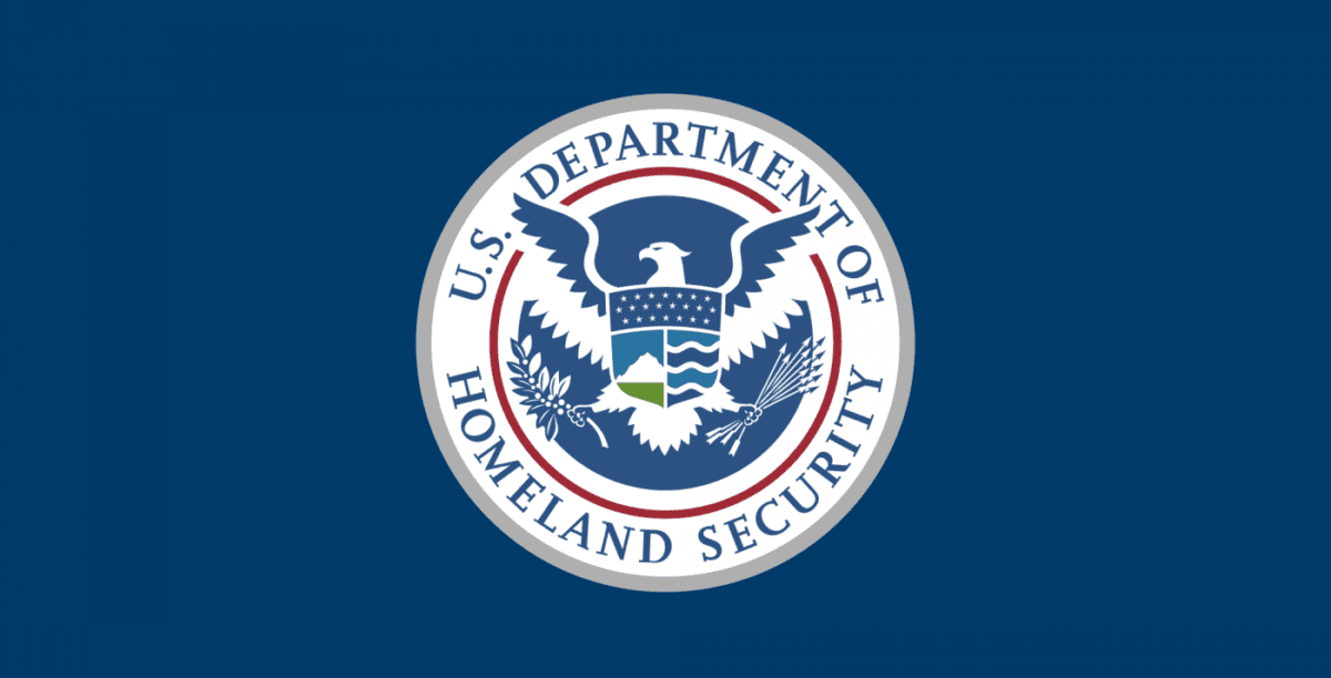 US department of homeland security logo