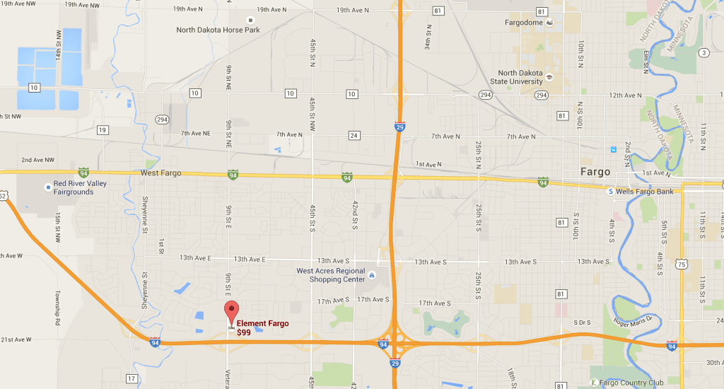 Hotel Review: Fargo Element Studio Suite 1 Screen Shot 2015-10-12 at 4.44.14 PM