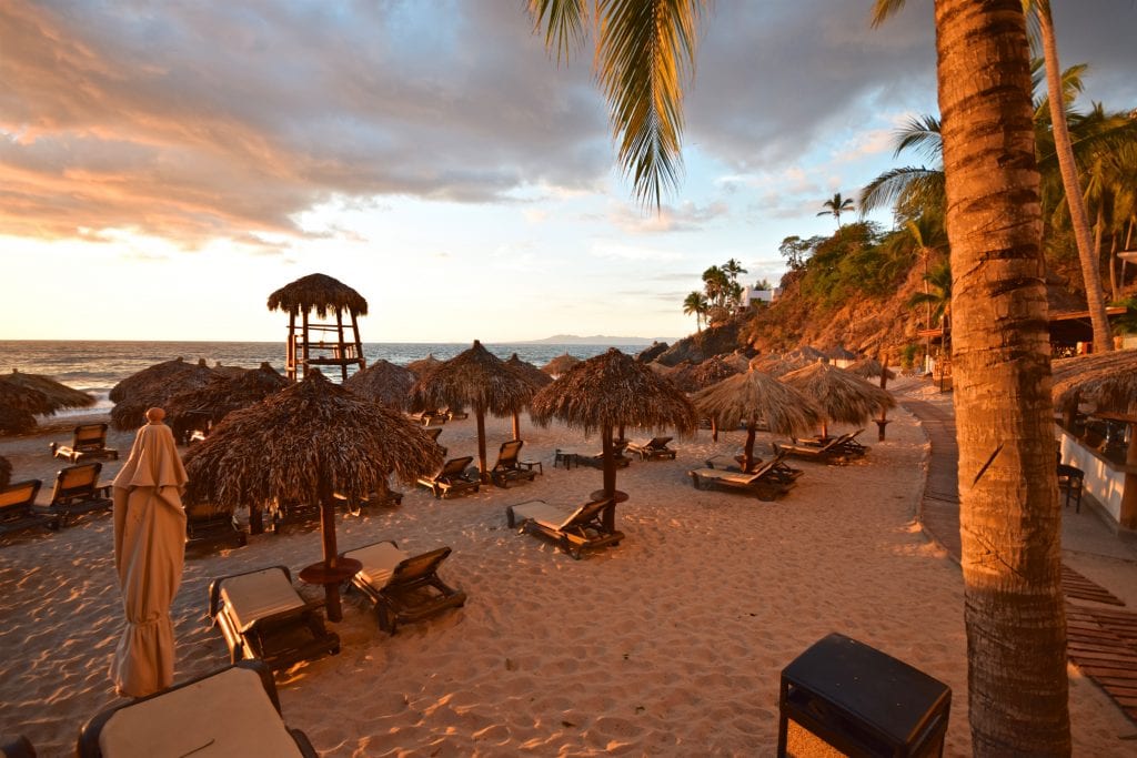 How to Book Hyatt's Incredible All-Inclusive Resorts with Points 10 A group of palm trees next to a body of water