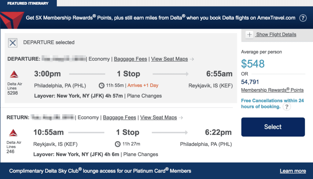 The 3 Best Ways to Book Flights With Credit Card Points 22 amex business platinum rebate