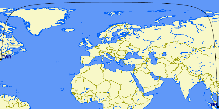 Singapore Airlines To Launch World's Longest Flight from Newark 1 World's Longest Flight