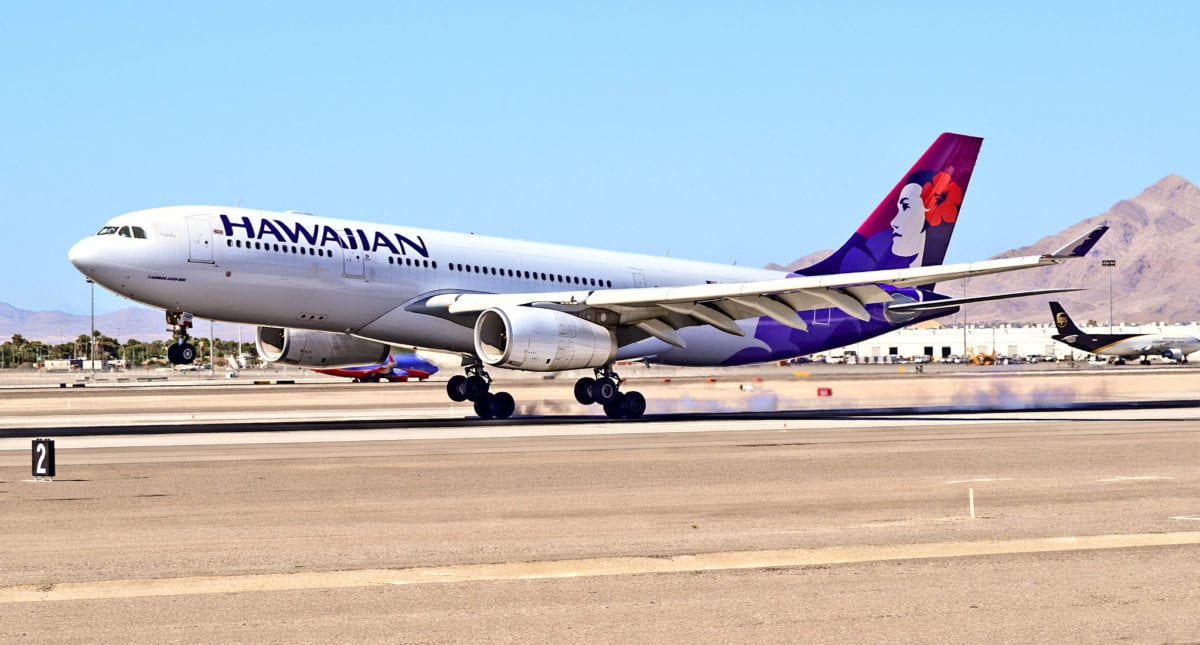 Hawaiian airlines plane