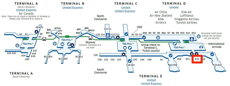 United Polaris Lounge Houston