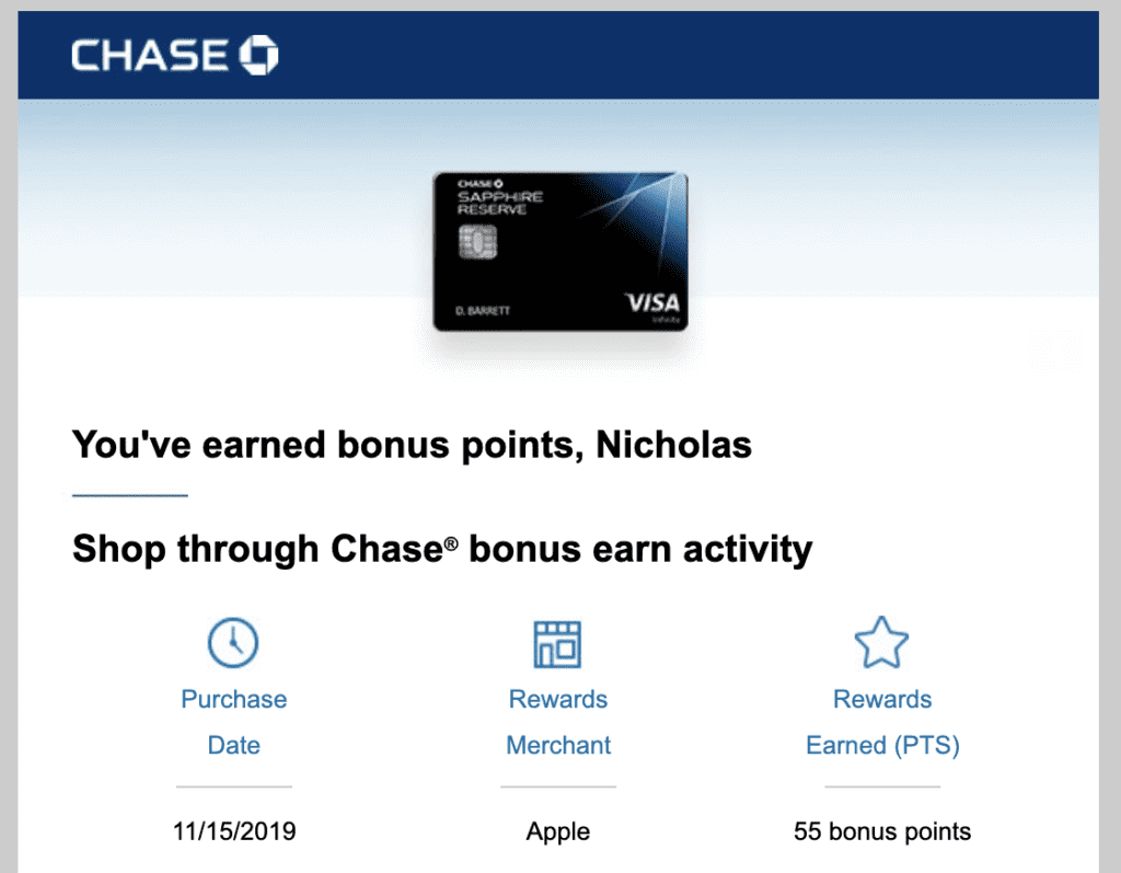 Shop Through Chase