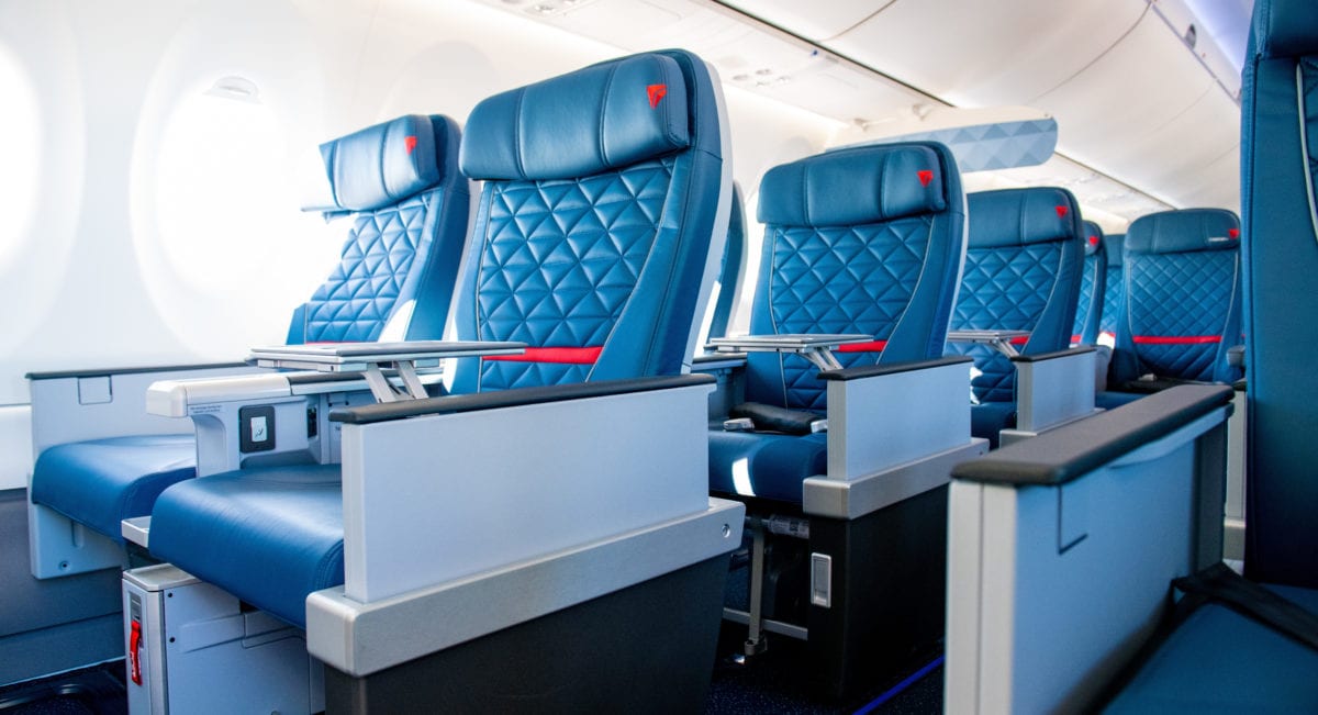 delta first class cabin seating