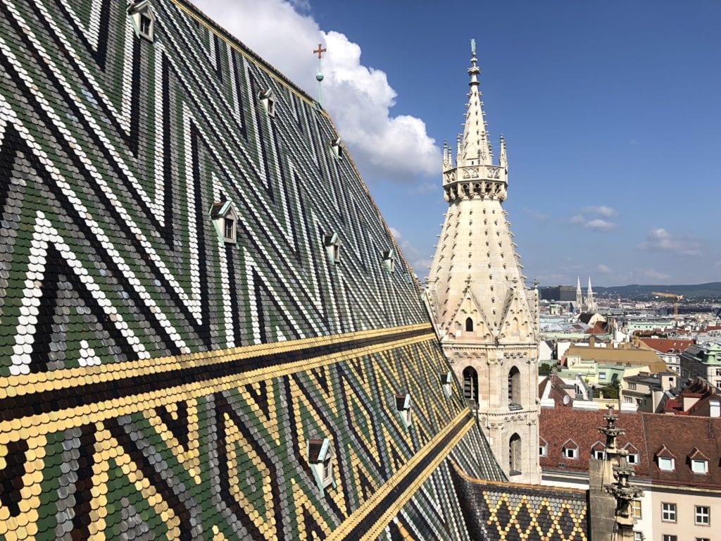 View from the top of St. Stephen's Cathedral