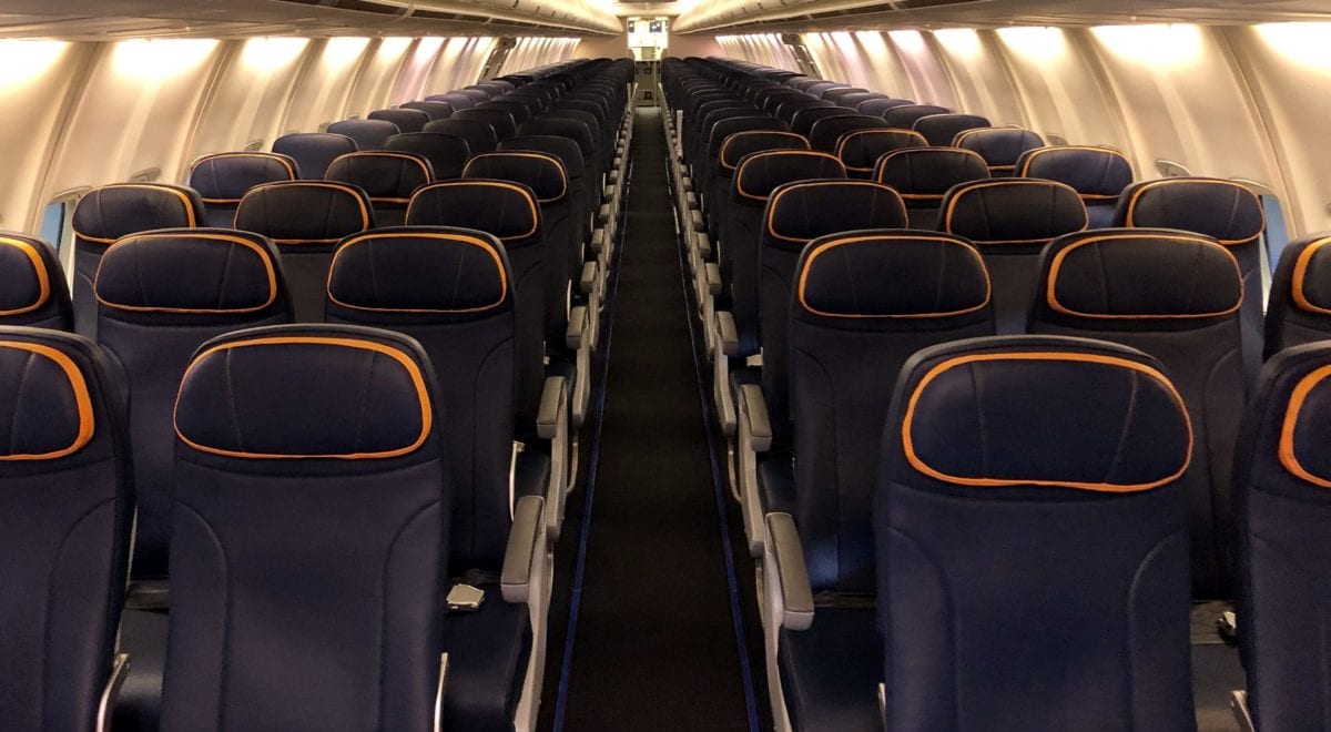 Sun Country New Seats