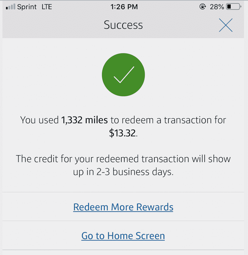 Capital One purchase eraser
