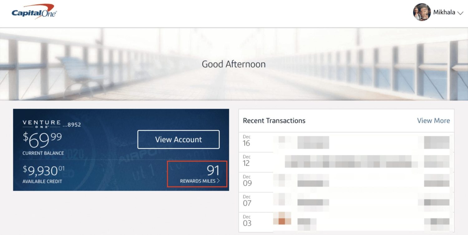 Capital One purchase eraser