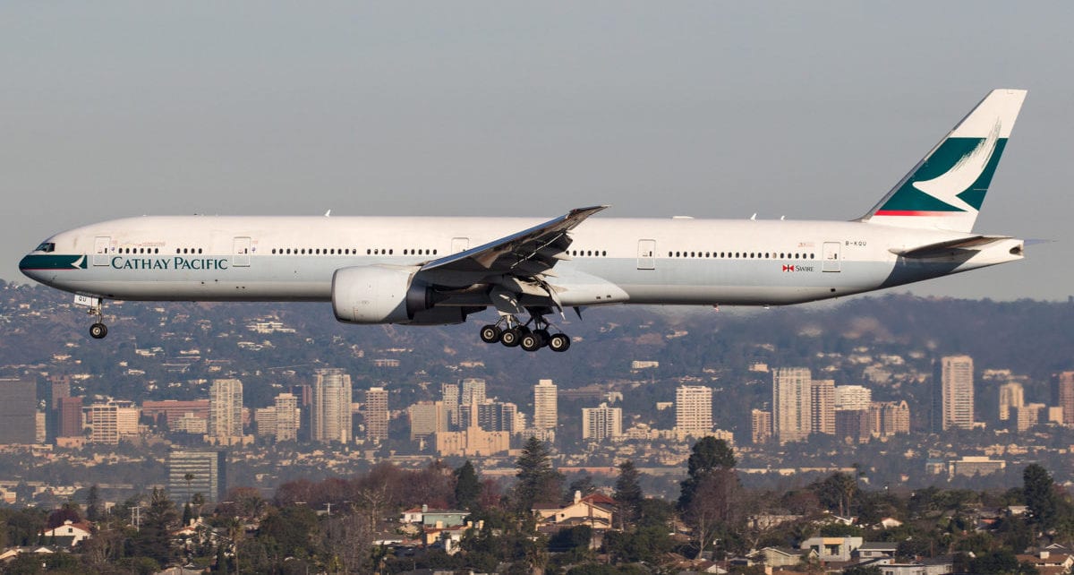 Cathay Pacific Mistake Fare