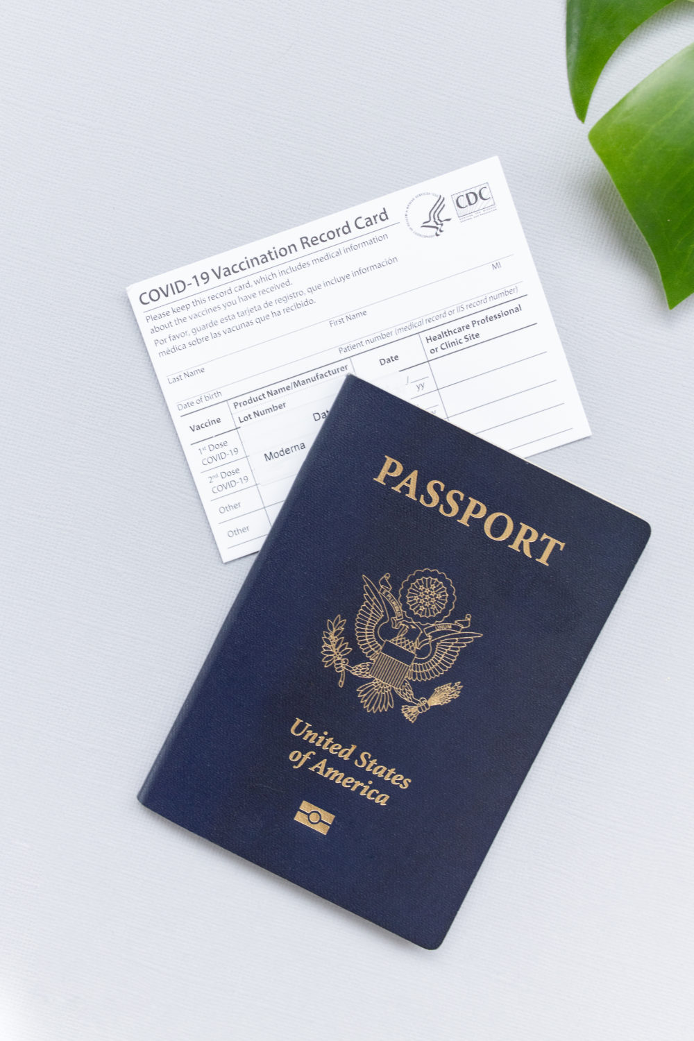 passport cdc card