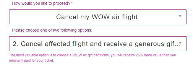 Wow Air Cancels Flights