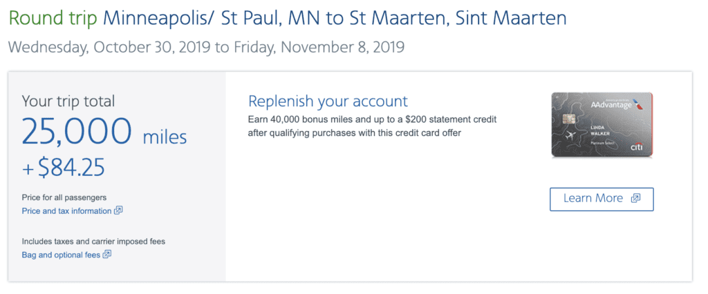 American Airlines Caribbean