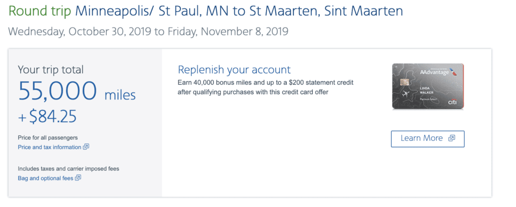 American Airlines Caribbean