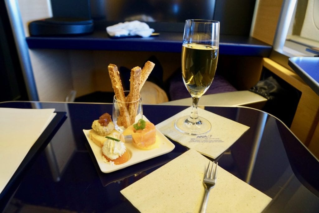 ANA first class review