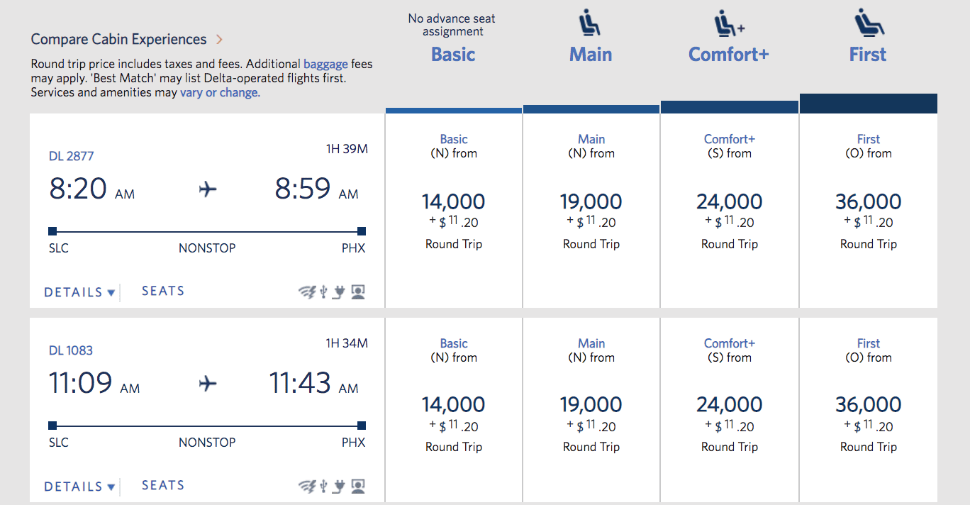 Delta Basic Economy Awards