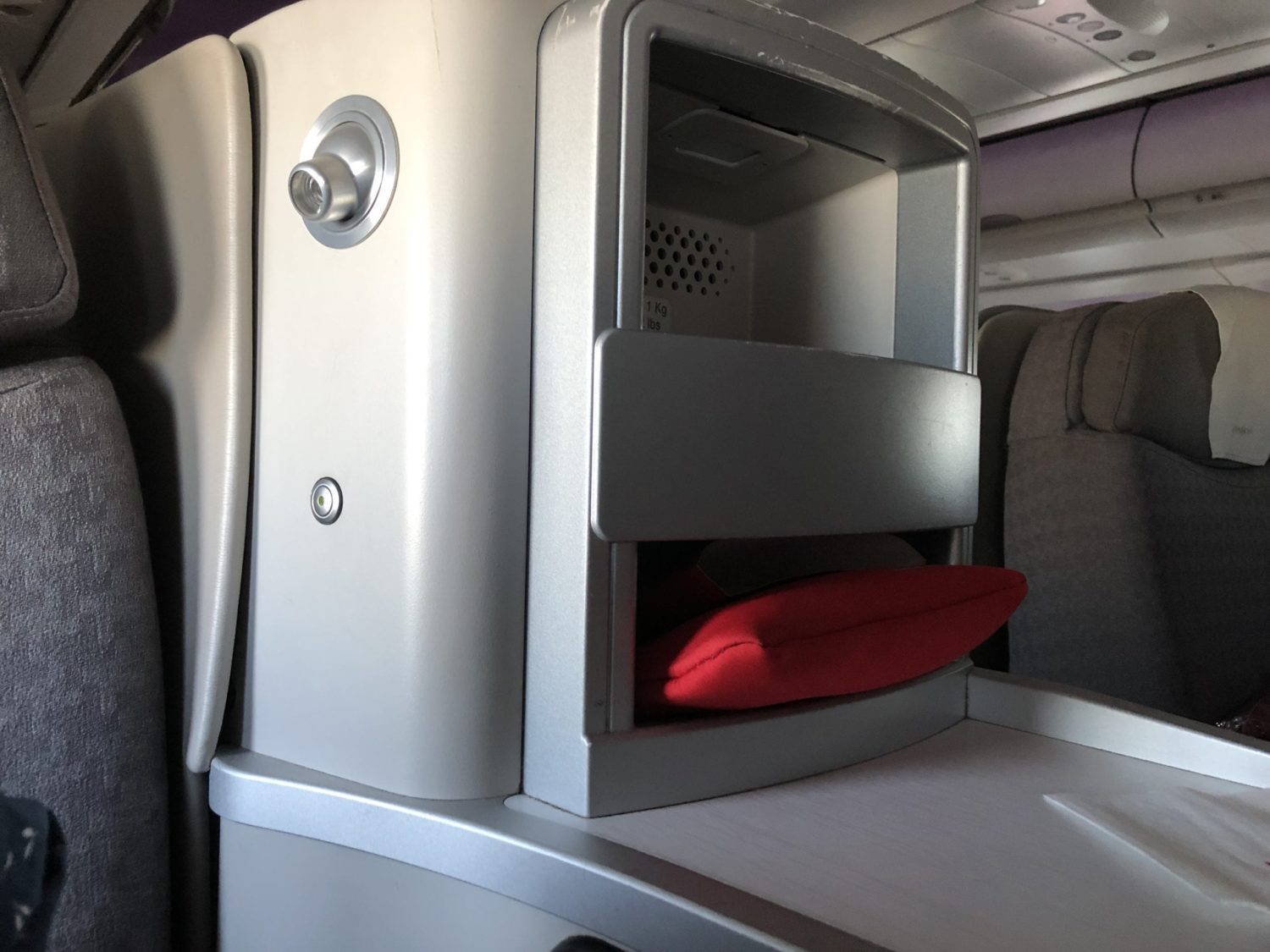 Iberia Business Class seat