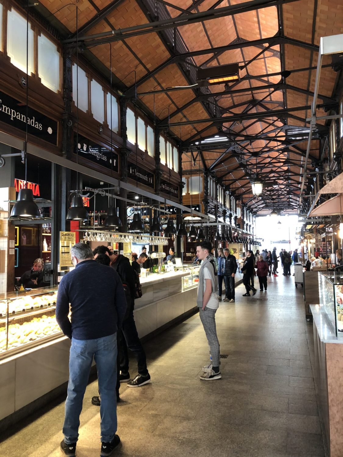 Inside the Mercado de San Miguel, Madrid