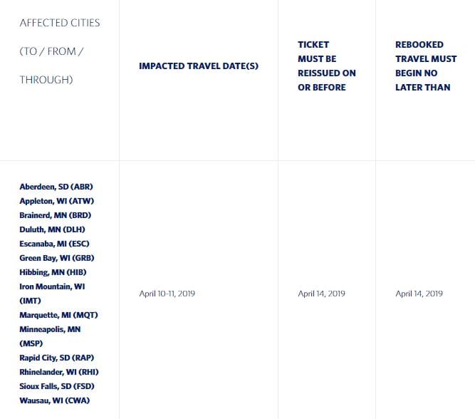 When Bad Weather Strikes: Using Delta Travel Waivers to Change Your Plans 3 Delta Weather Waiver