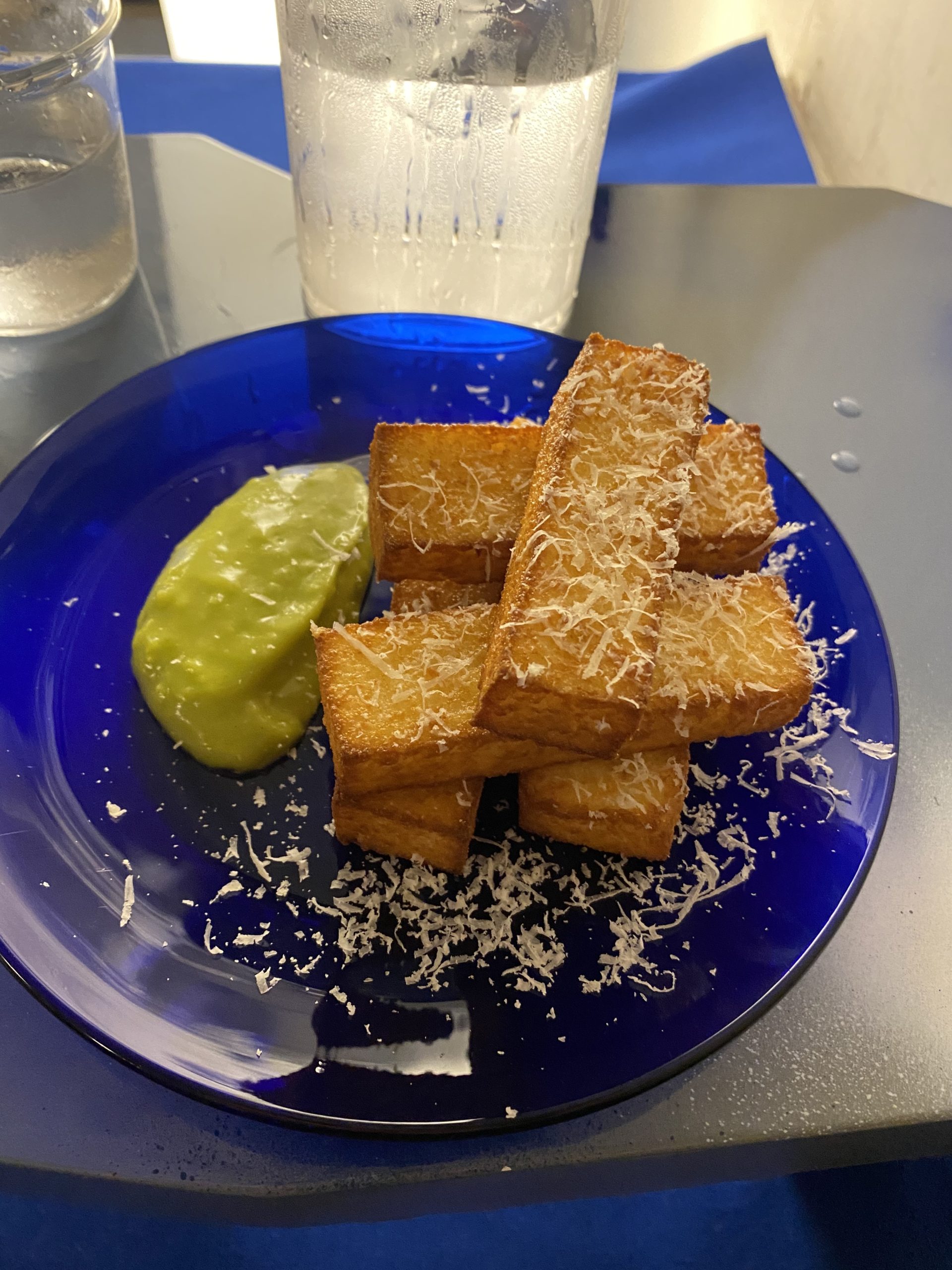 Gota fried polenta, Madrid