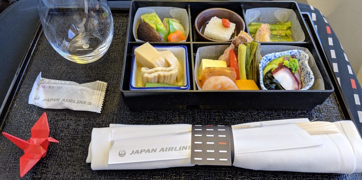 Japan Airlines Meal