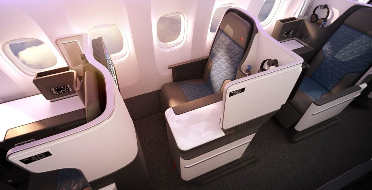 Delta New 767 Business Class