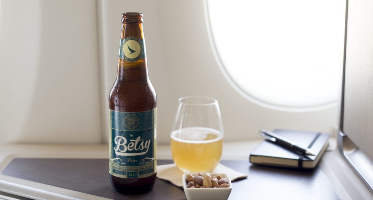 inflight beer