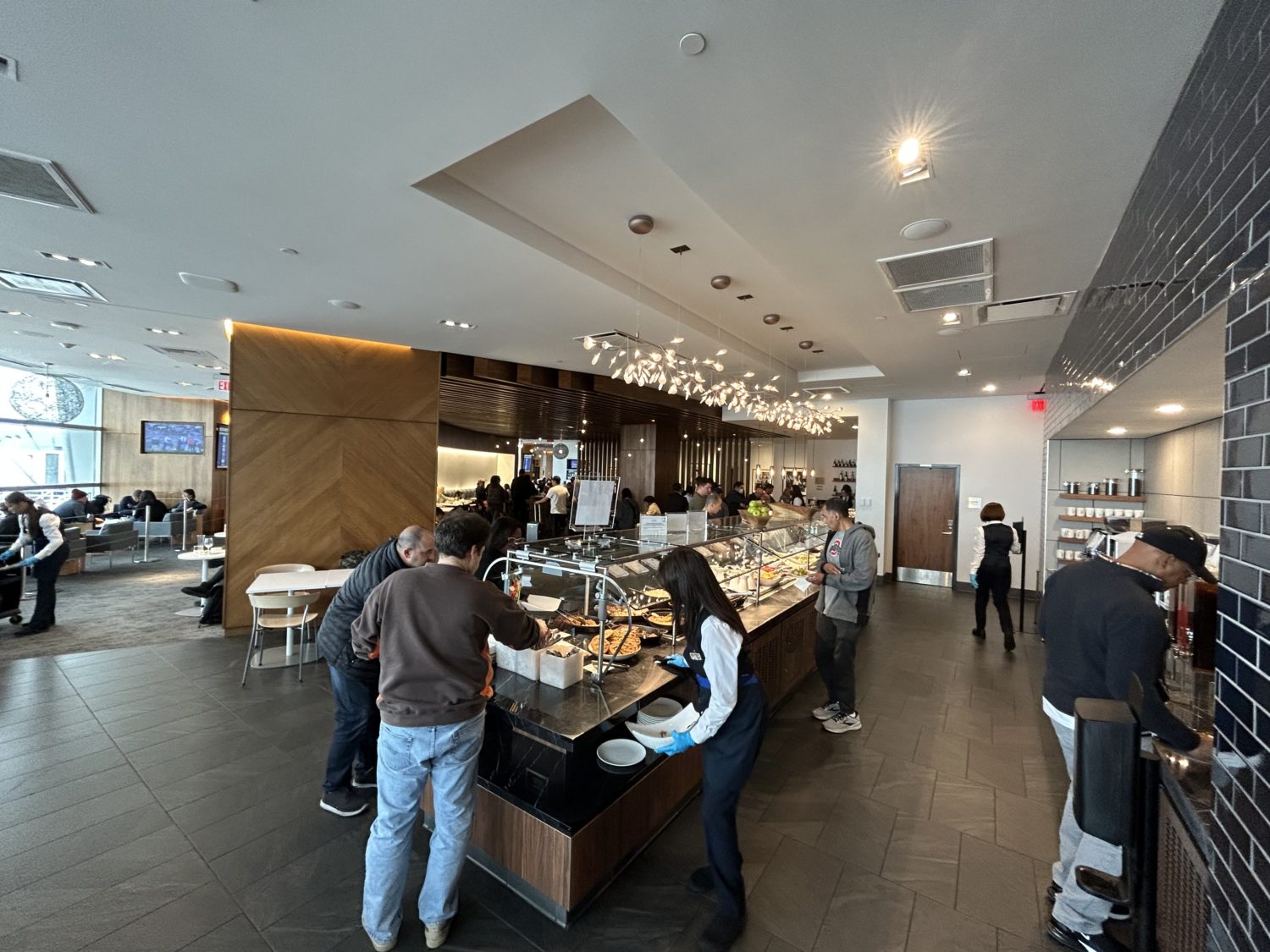 Las vegas Centurion lounge buffet