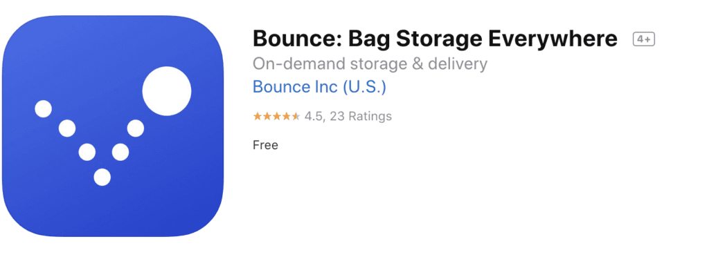 Bounce Luggage Storage
