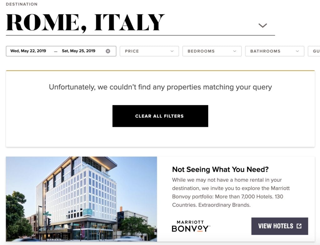 Marriott's Airbnb Competitor Called 'Homes and Villas' is Now Live 1 Marriott Homes and Villas