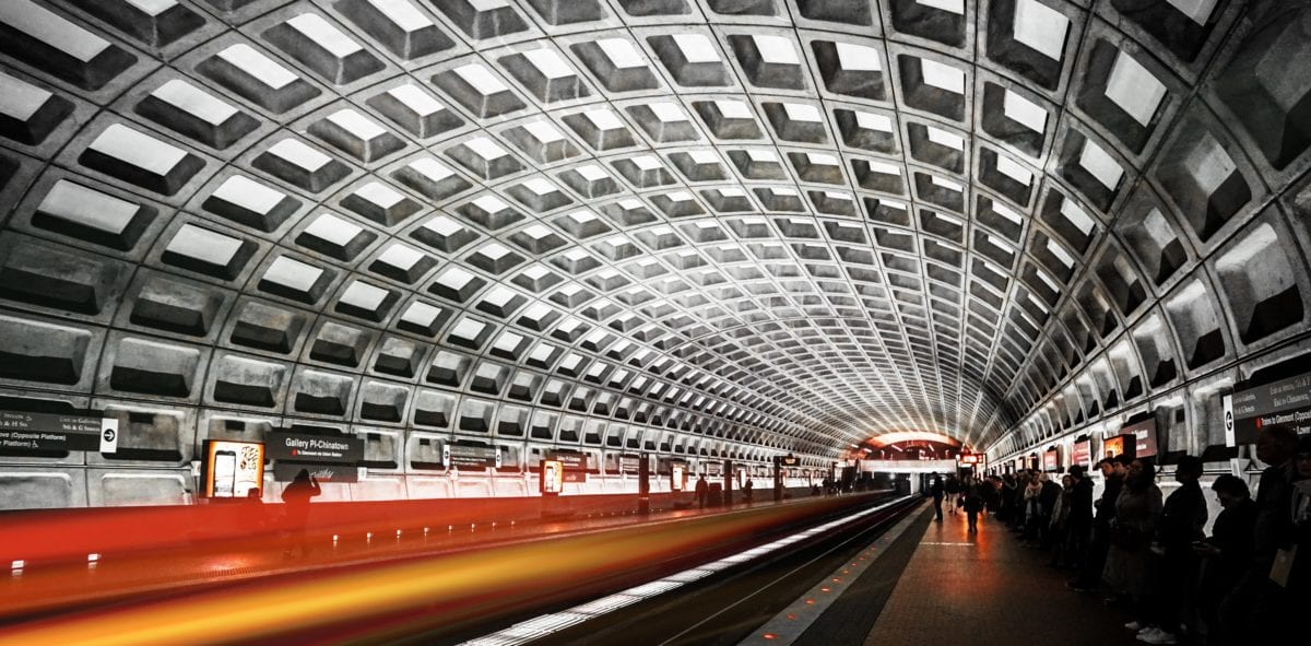 Washington DC train station
