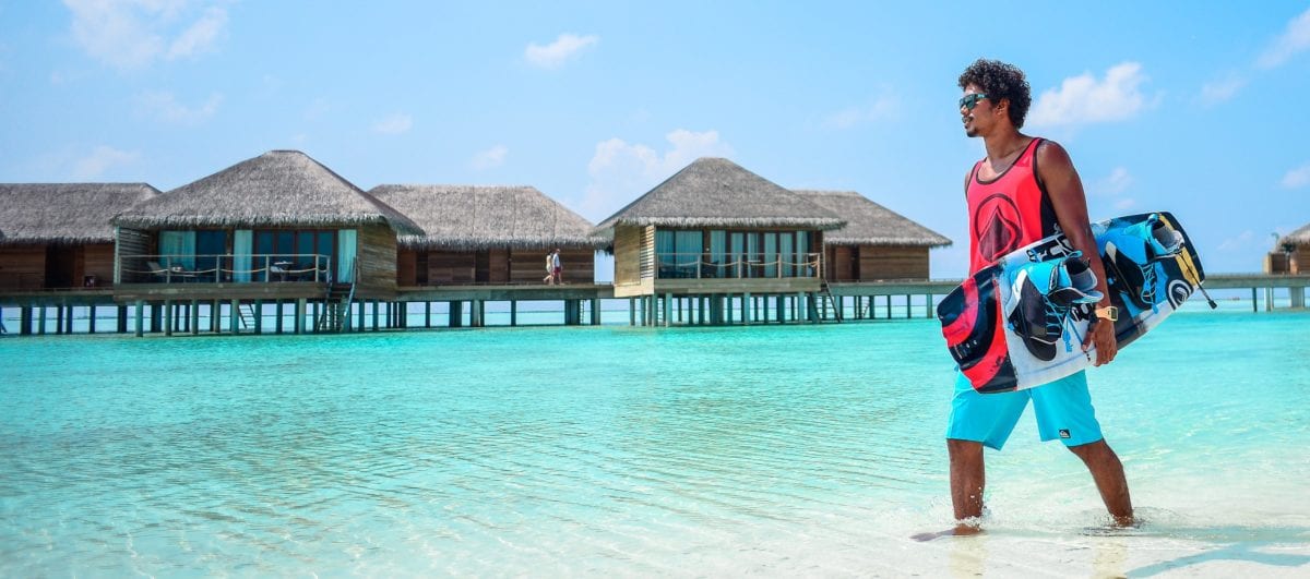 over water villas