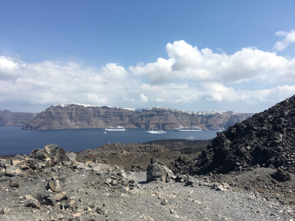 santorini volcano