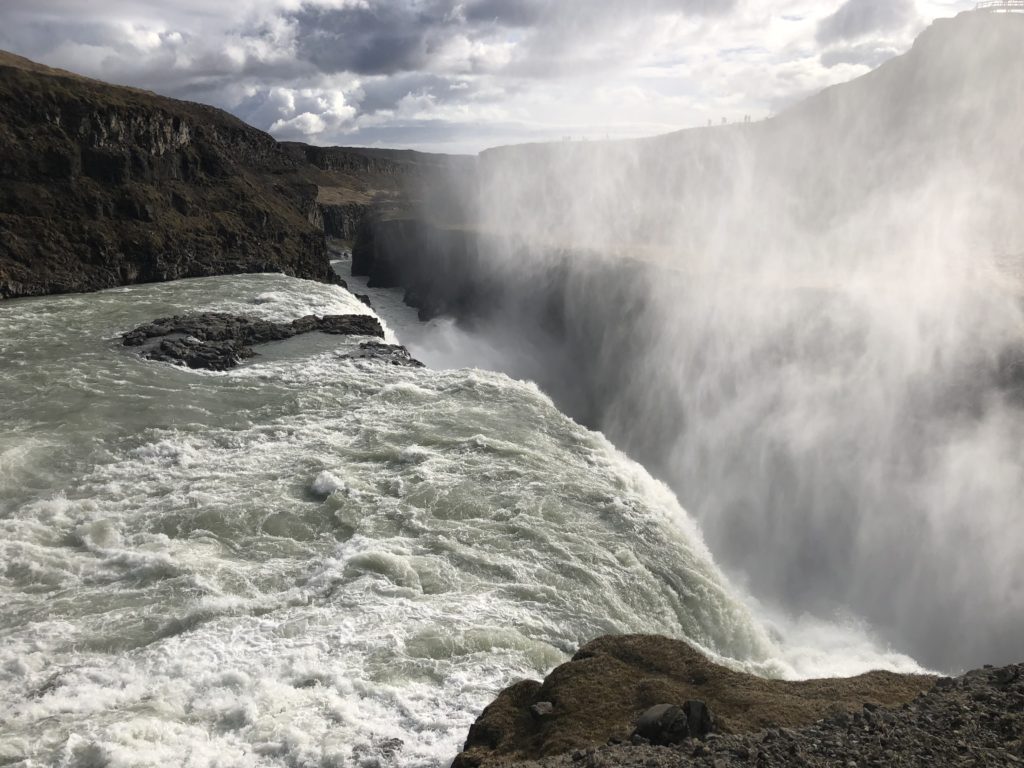 iceland ring road gullfoss