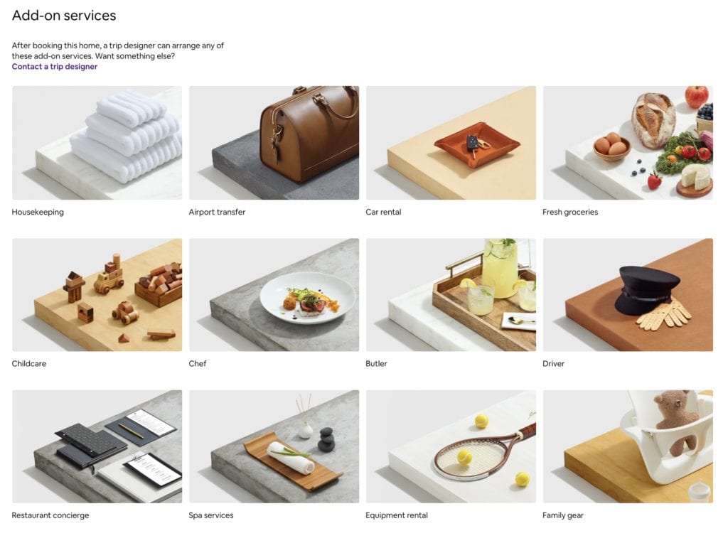 airbnb luxe services