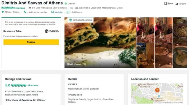 Check Out EatWith, the Airbnb of Dining 4 Graphical user interface, application, website