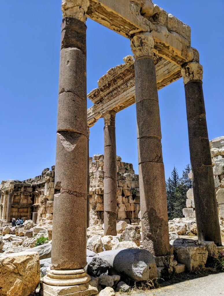 Baalbek columns