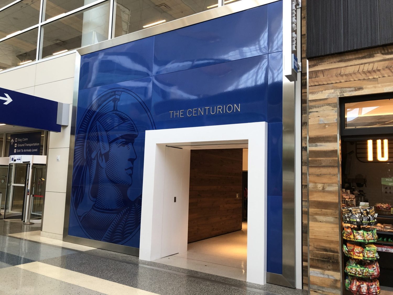 Centurion Lounge Dallas entry