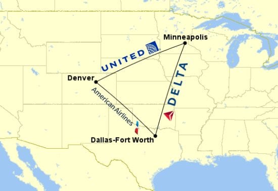 basic economy fares map