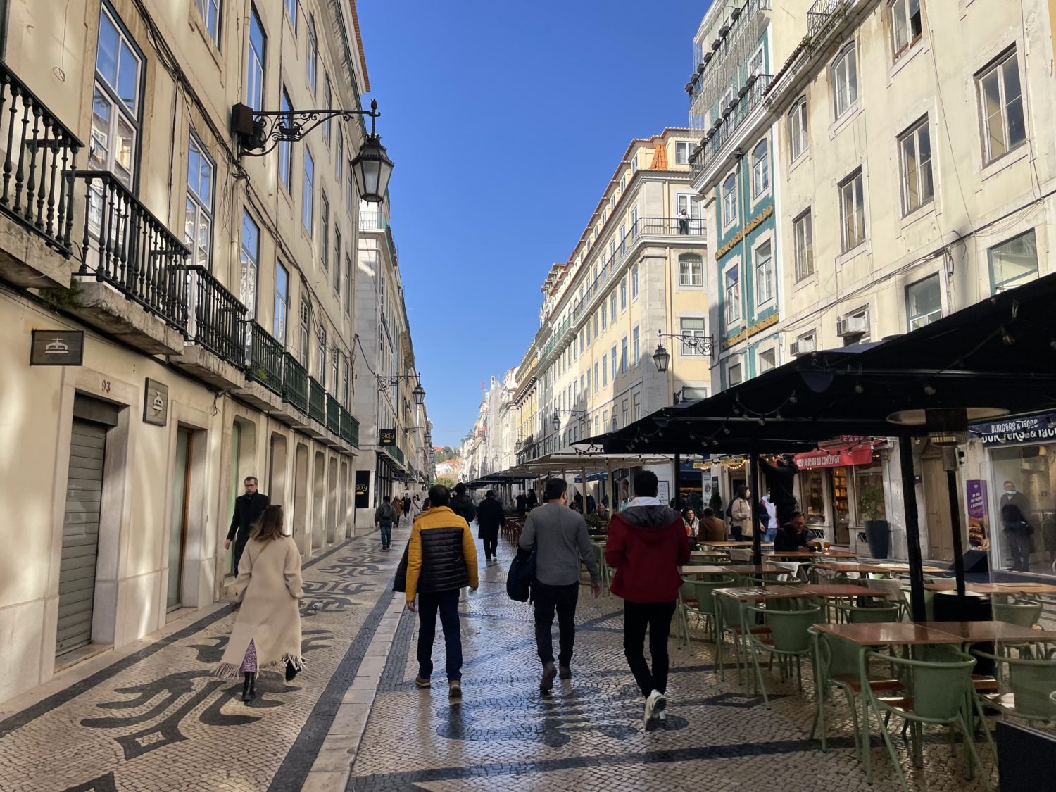 Lisbon sidewalks