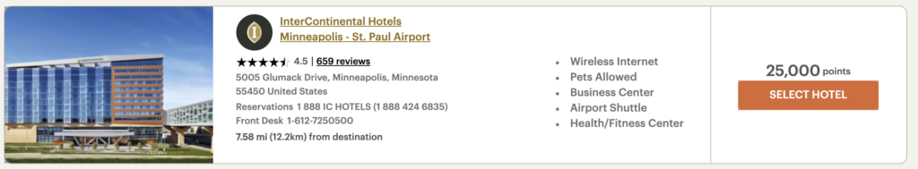 IHG free anniversary night