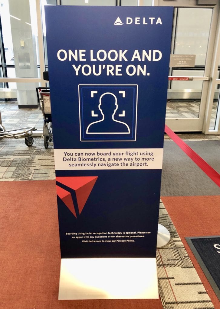 What It's Like to Use Delta's New Facial Recognition Boarding 1 Delta facial recognition