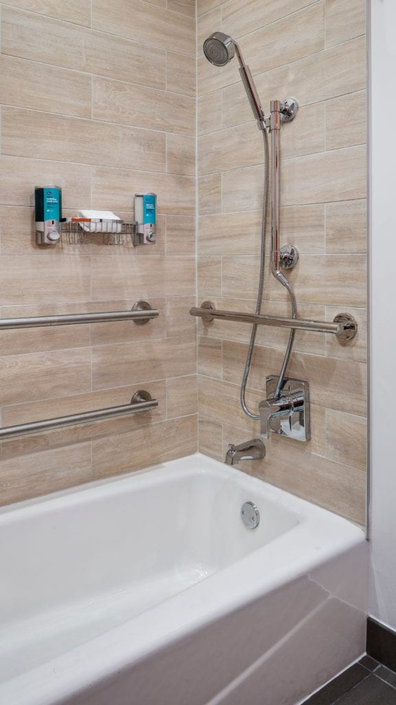 With IHG's Move, Should We Say Goodbye to Tiny Bottles? 1 a hotel shower