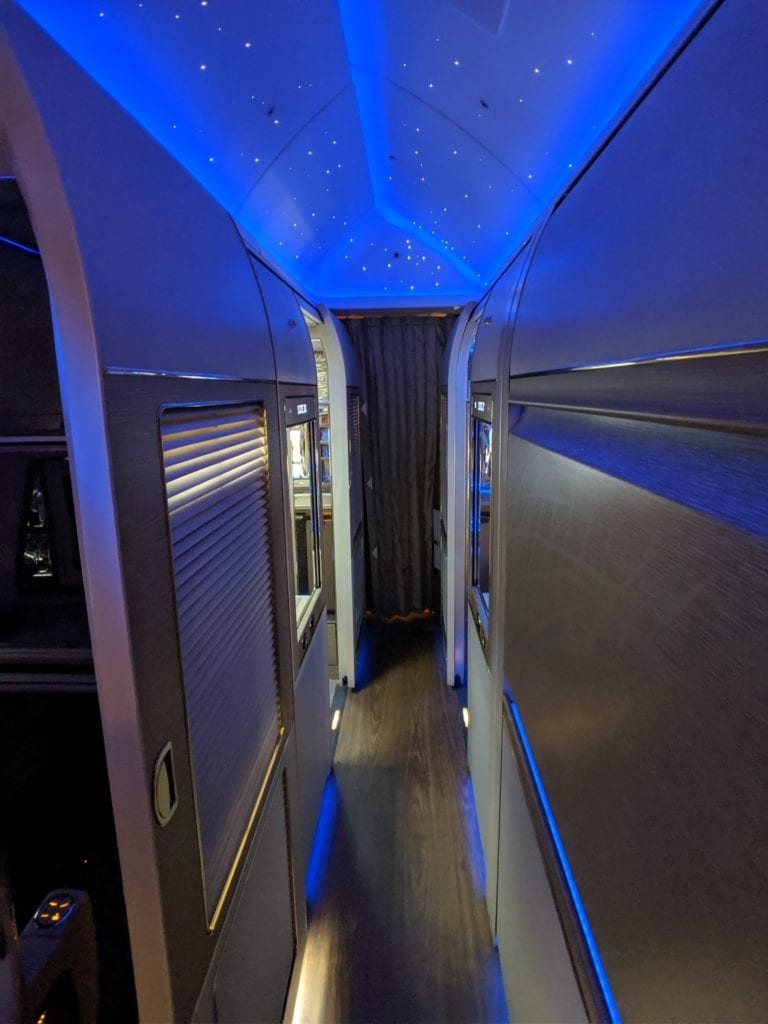 Unbeatable: Emirates Game Changer First Class Suite, Dubai to Male 31 Emirates 777 first class cabin