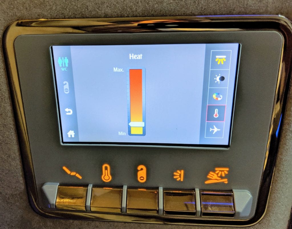 Unbeatable: Emirates Game Changer First Class Suite, Dubai to Male 39 Eirates 777 first-class screen