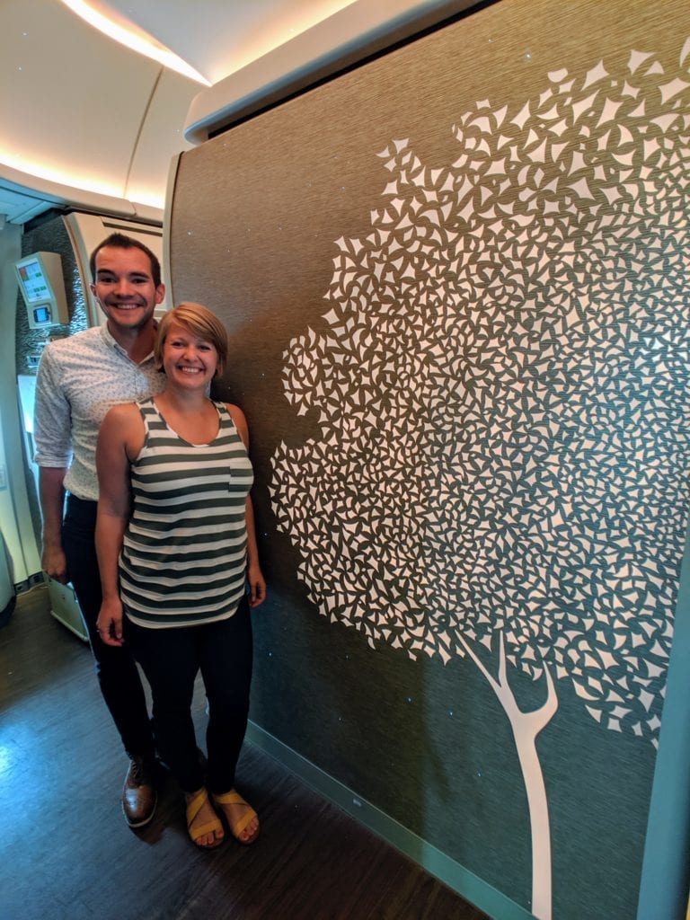 Unbeatable: Emirates Game Changer First Class Suite, Dubai to Male 44 Emirates 777