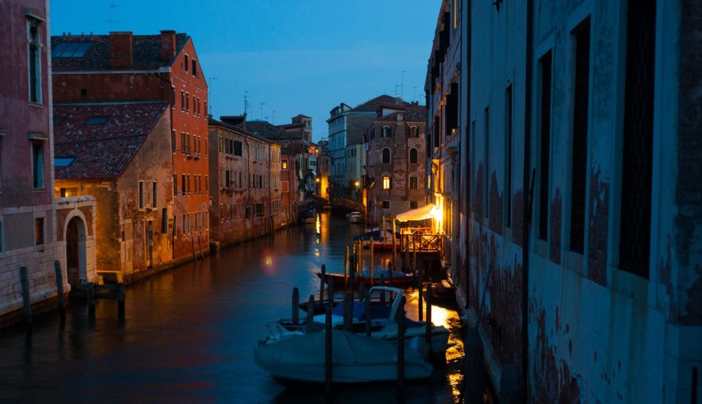 Visiting Europe's Sinking City: What You Can't Miss in Venice 3 Venice at night