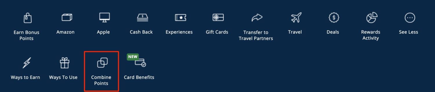 Chase combine points