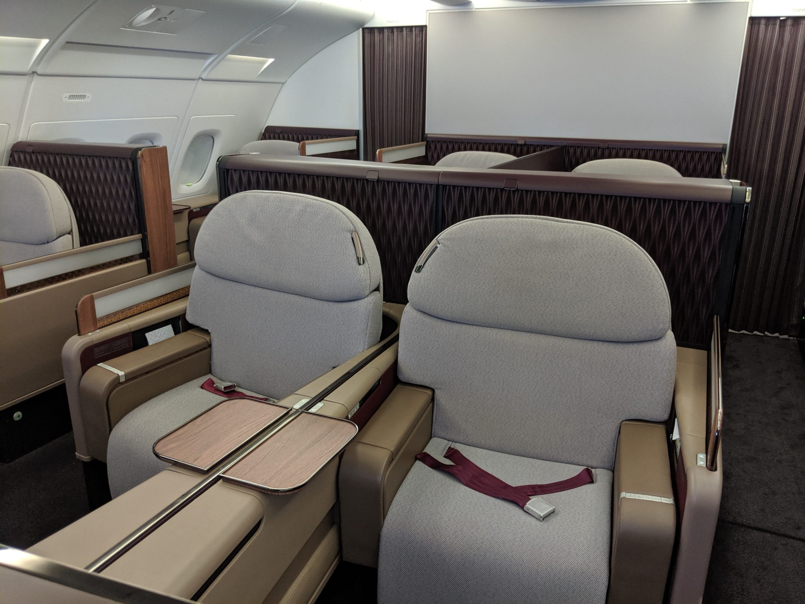 qatar airways first class