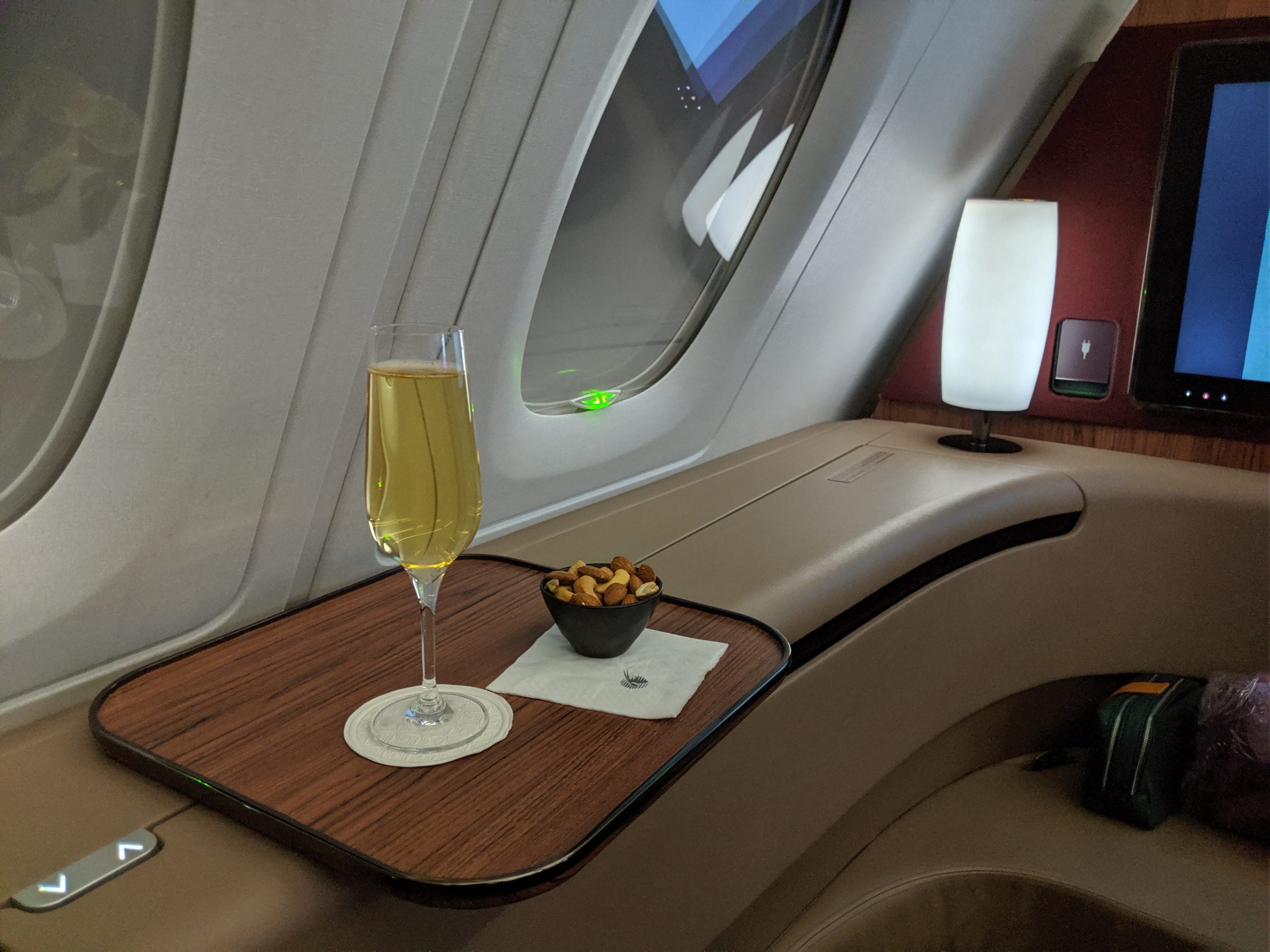 qatar airways first class